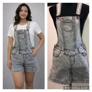 Overall Shorts